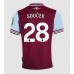 West Ham United Tomas Soucek #28 Hjemmedrakt 2024-25 Korte ermer